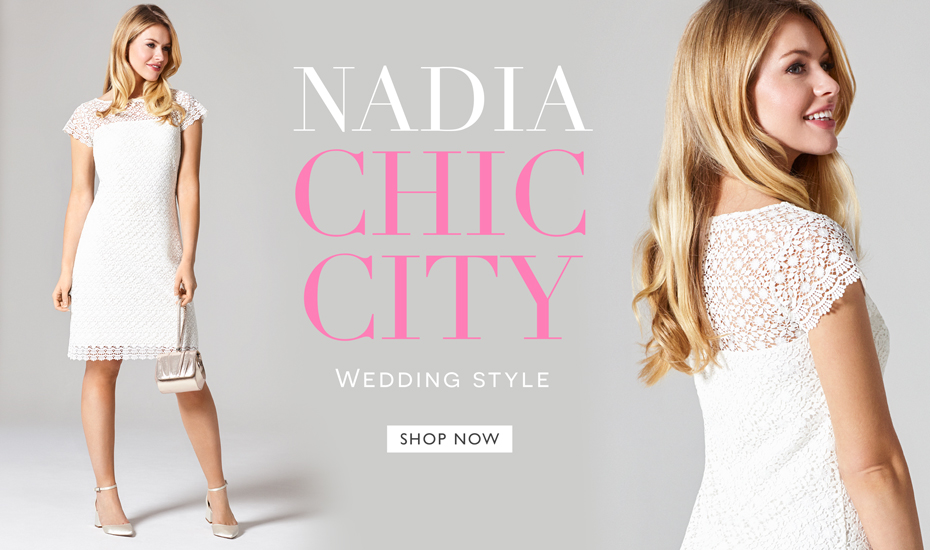 Nadia Wedding Dress Short Ivory Nadia Wedding Dress Short Ivory