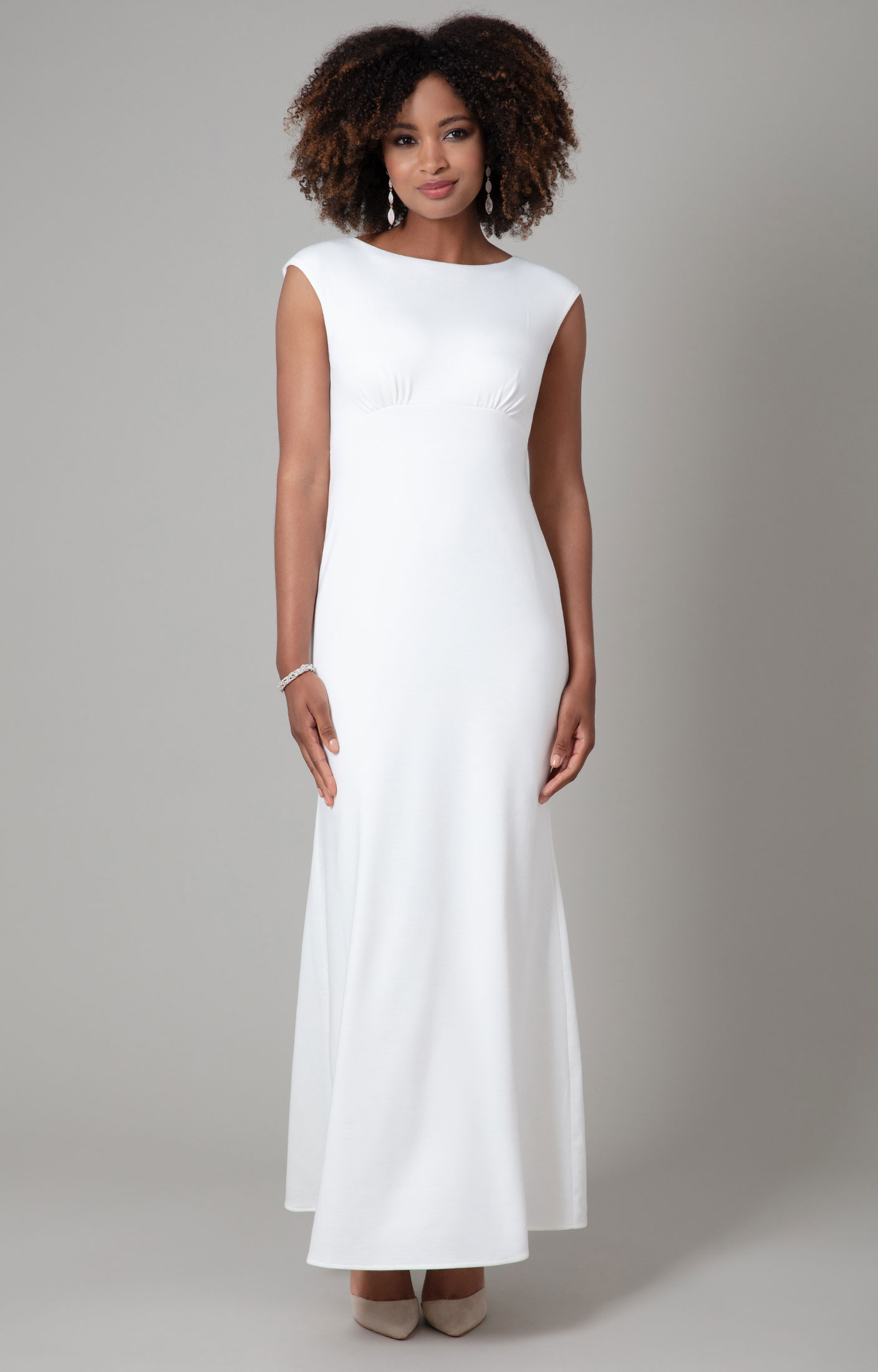 Pippa Wedding Gown Long Ivory - Evening ...