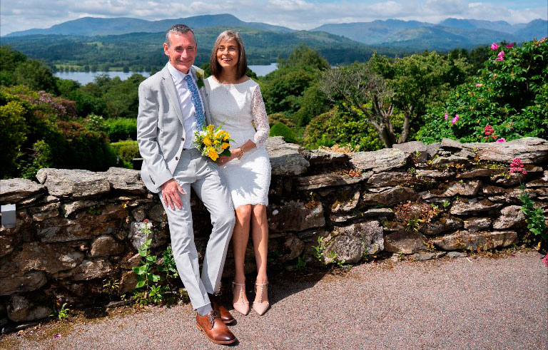 Eine intime Hochzeit im wunderschönen Nationalpark in Cumbria