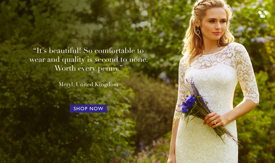 Lila Wedding Gown Long Ivory Lila Wedding Gown Long Ivory
