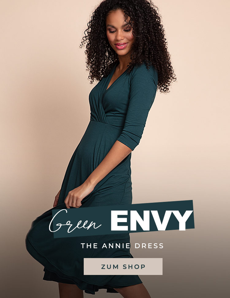 Kleid Annie Piniengrün Kleid Annie Piniengrün