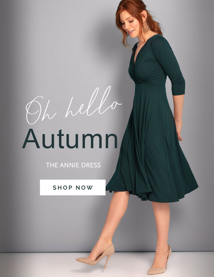 Annie Dress Pine Green