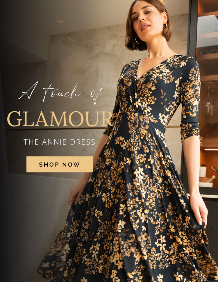 Annie Dress Short (Golden Blossom) Annie Dress Short (Golden Blossom)