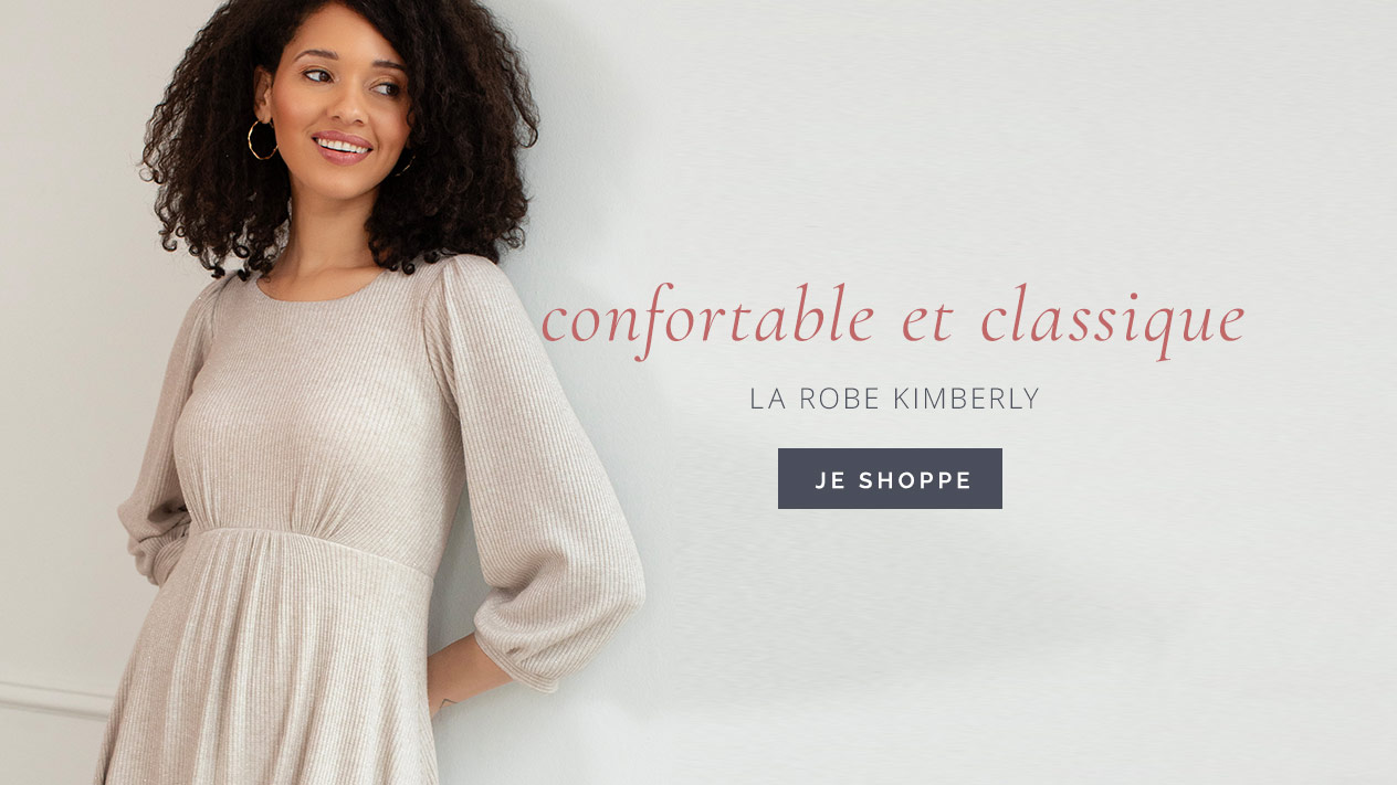 Robe mi-longue Kimberly (Latte Pailleté)