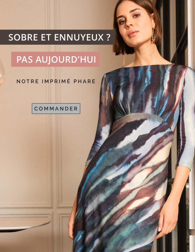 Robe asymétrique Maxine (Bleu Océan)