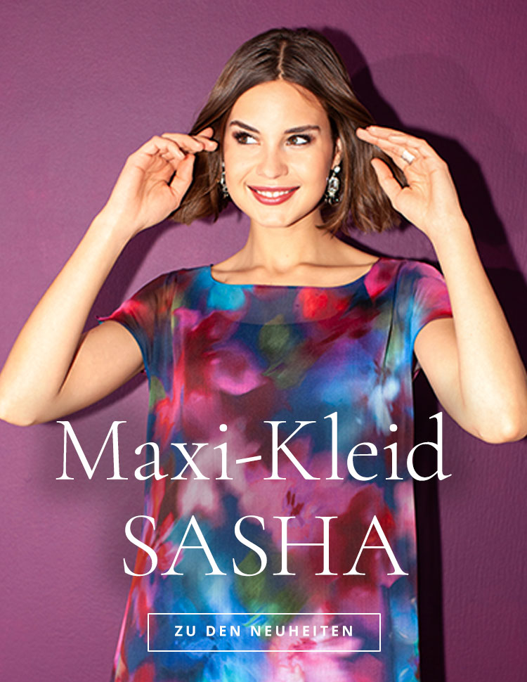 Sasha Maxikleid (Moonlit Florals)