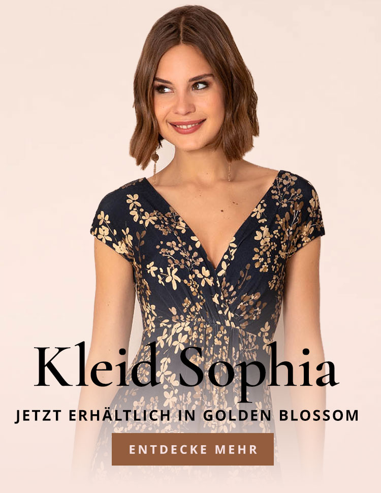 Maxikleid Sophia (Golden Blossom) Maxikleid Sophia (Golden Blossom)