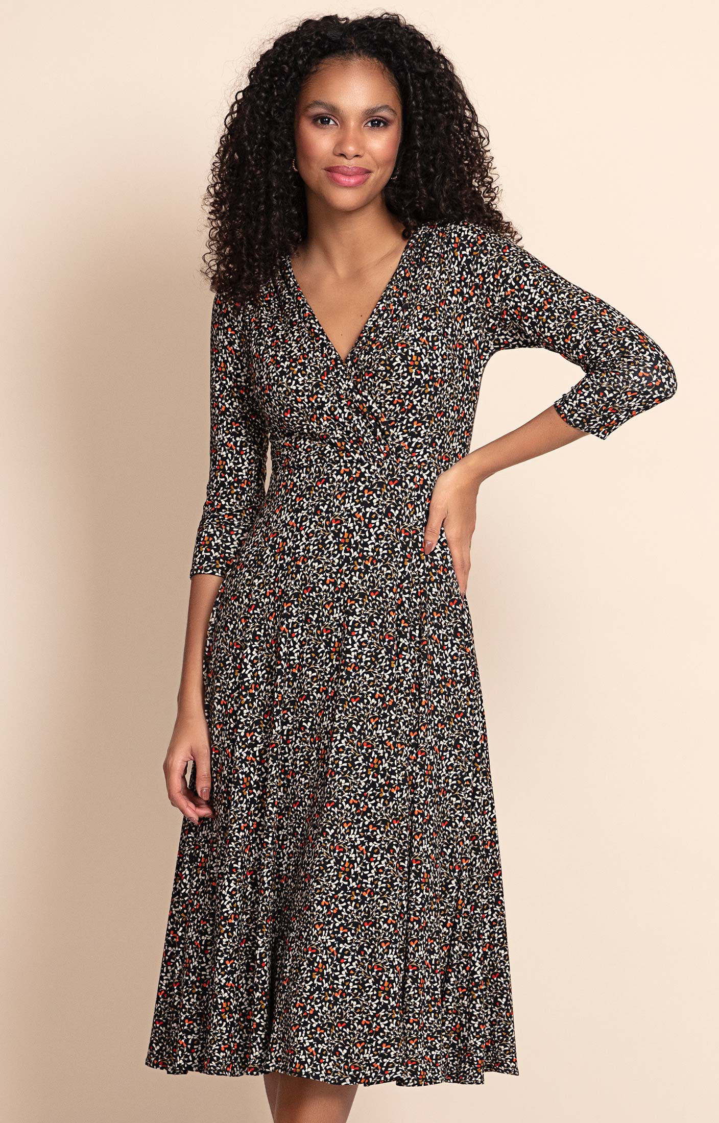 Annie Dress Cocoa Orange - Wedding Dresses, Evening Wear and Party