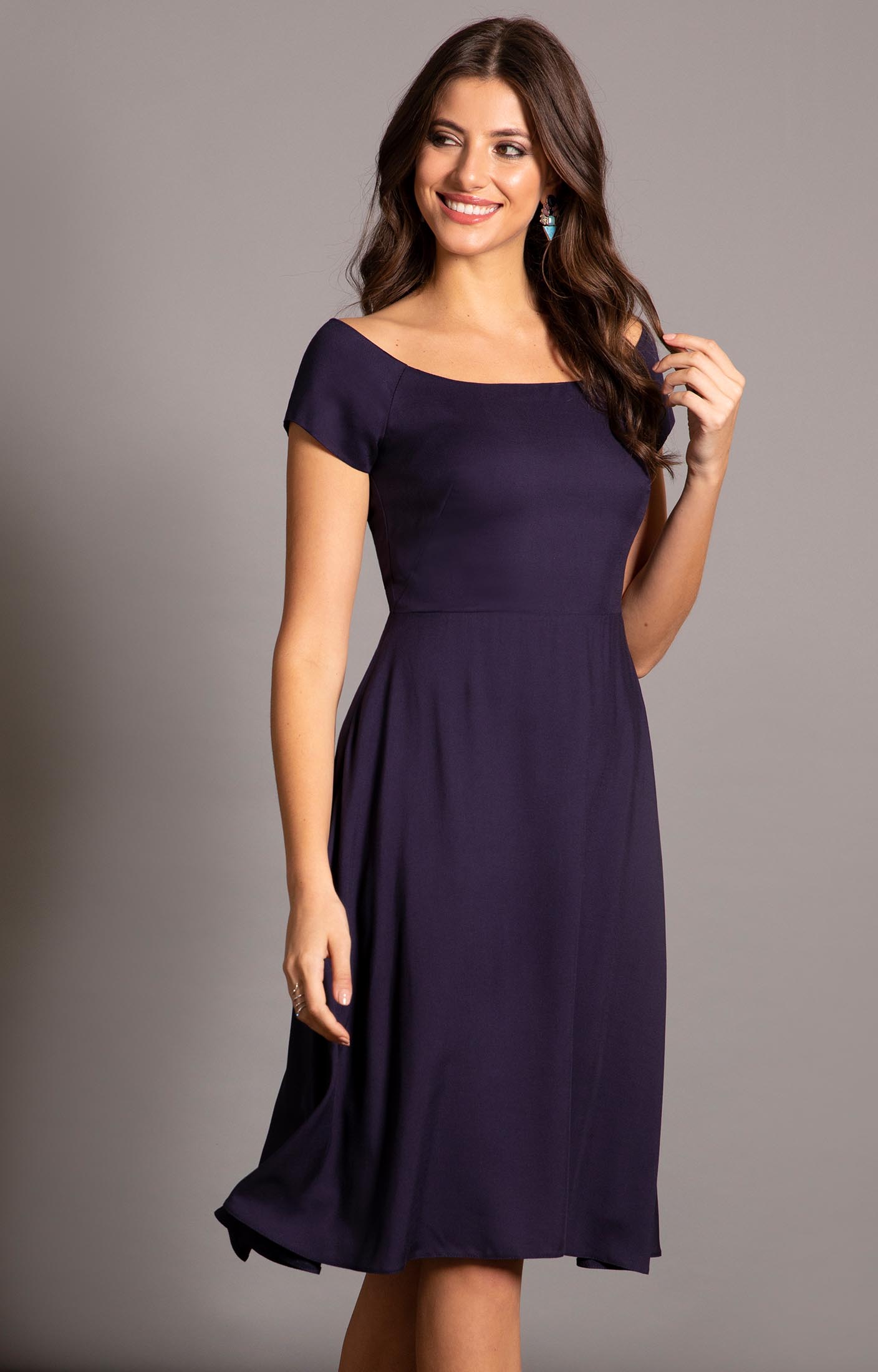 Aurora Dress Navy - Evening Dresses, Occasion Wear and Wedding Dresses ...