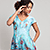 Layla Dress (Aquatic Ombre)