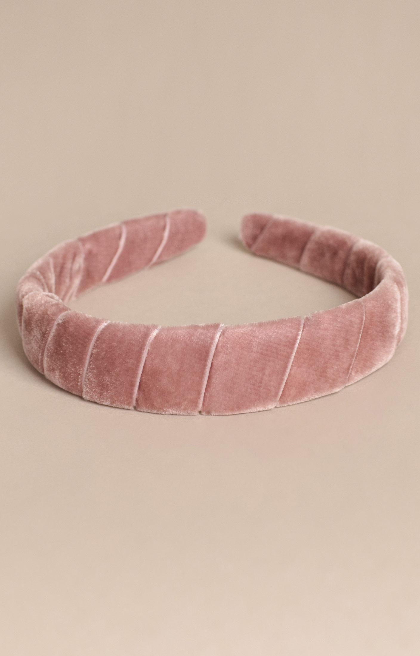 Blush Velvet Headband Blush Velvet Headband