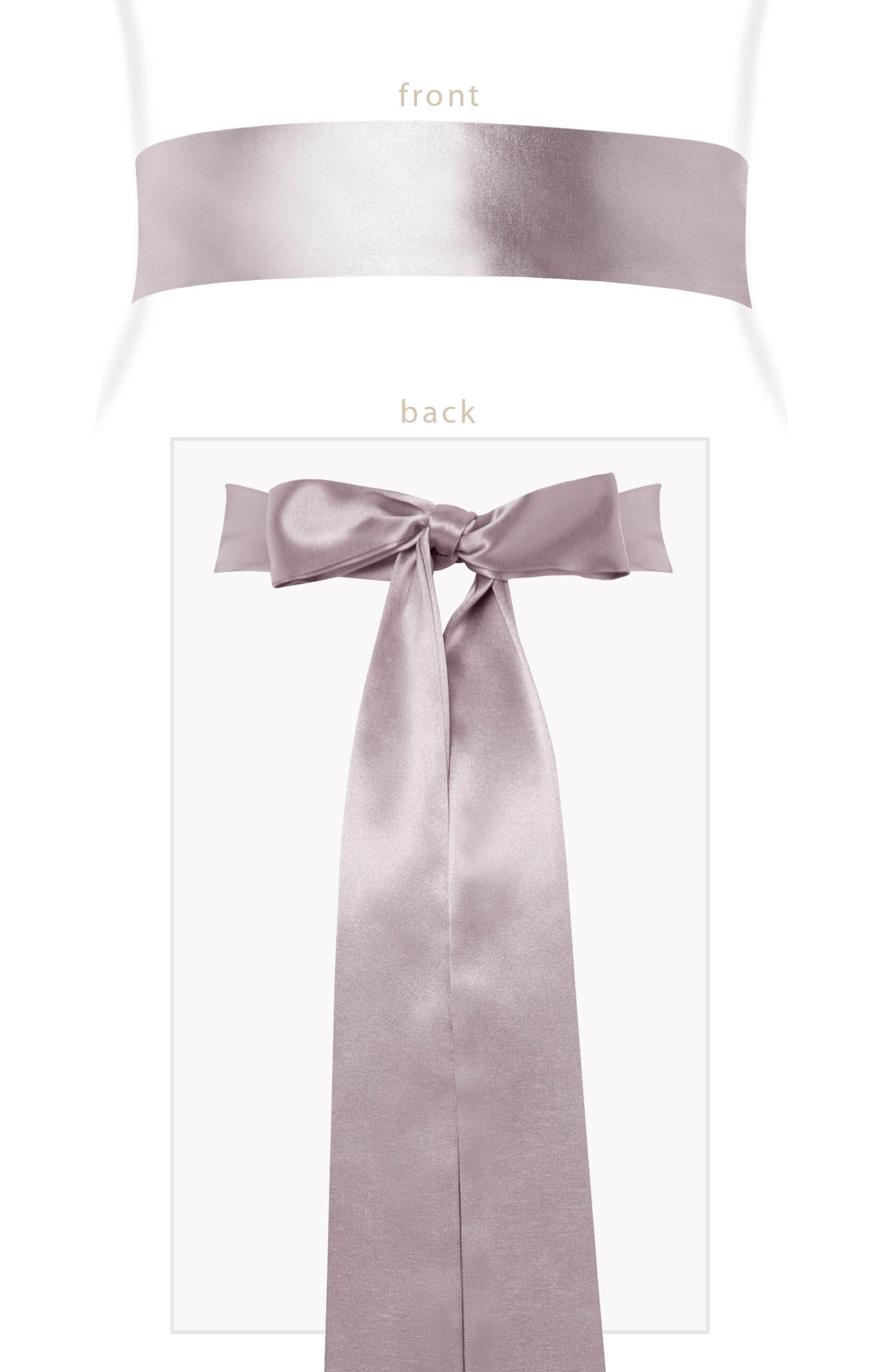 satin sashes for bridesmaid dresses Extra Long Champagne Satin Sash Belt by Satin Swank