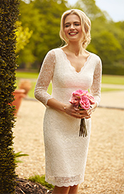 Anya Lace Wedding Dress Ivory