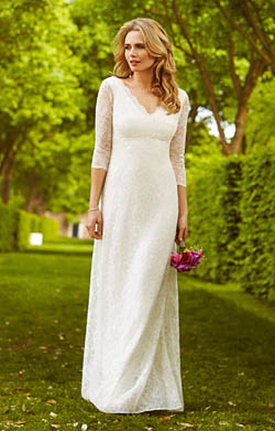 Anya Lace Wedding Gown Ivory