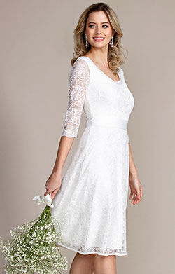 Arabella Wedding Dress Short Ivory