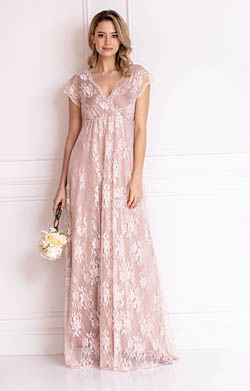 Evangeline Evening Gown (Blush)