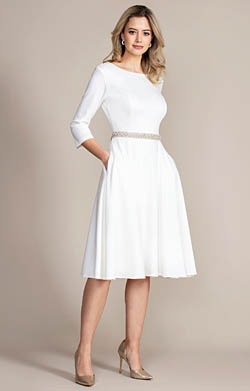 Georgia Dress (Ivory)