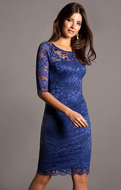 Lila Occasion Dress Short Windsor Blue