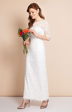 Lila Wedding Gown Long Ivory
