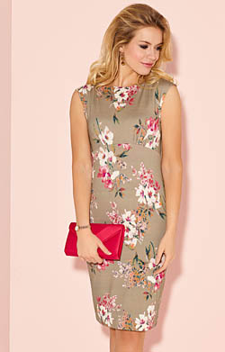 Holly Occasion Day Dress Midnight Garden - Evening Dresses