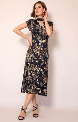 Saffie Dress (Golden Blossom)