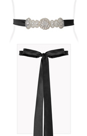 Aurelia Vintage Sash Black