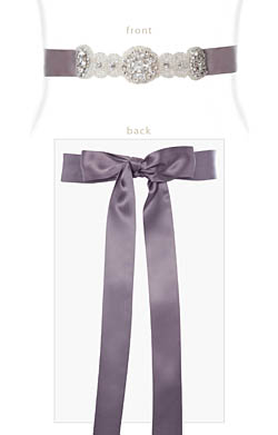 Aurelia Vintage Sash Charcoal