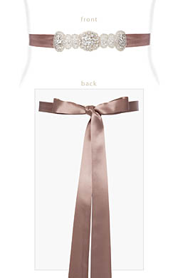 Aurelia Vintage Sash Vintage Rose