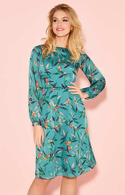 Robe Angel Forêt Tropicale by Alie Street
