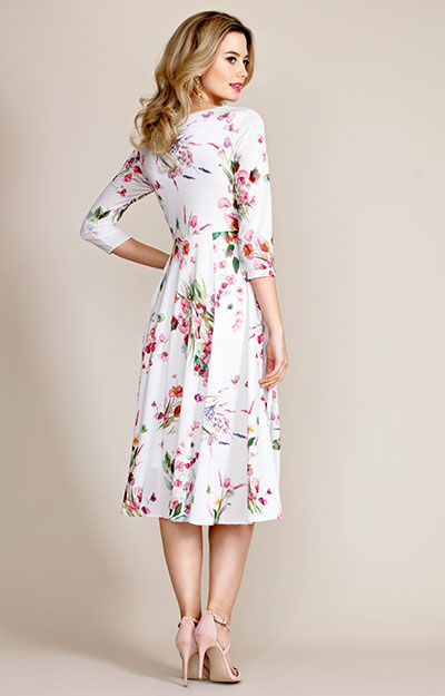Annie Dress (Petal Pink Floral) - Evening Dresses, Occasion Wear and ...