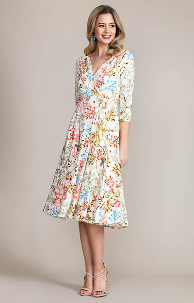 Annie Dress Watercolour Meadow by Tiffany Rose