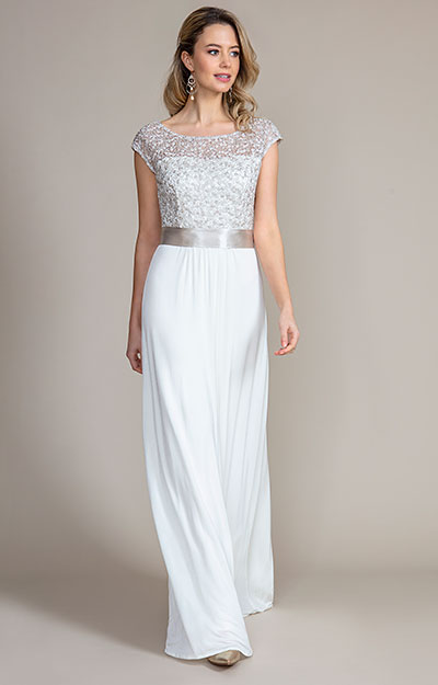 Coco Wedding Gown Long Ivory - Evening Dresses, Occasion Wear and ...
