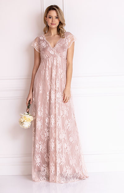 Evangeline Evening Gown (Blush) by Alie Street