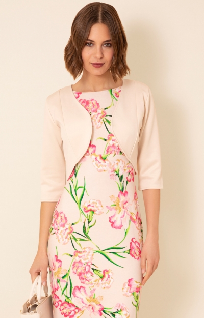 Freya Bolero (Nude Blush) by Alie Street