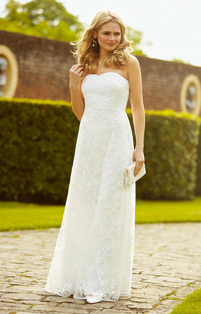 Flora Wedding Gown Ivory by Alie Street