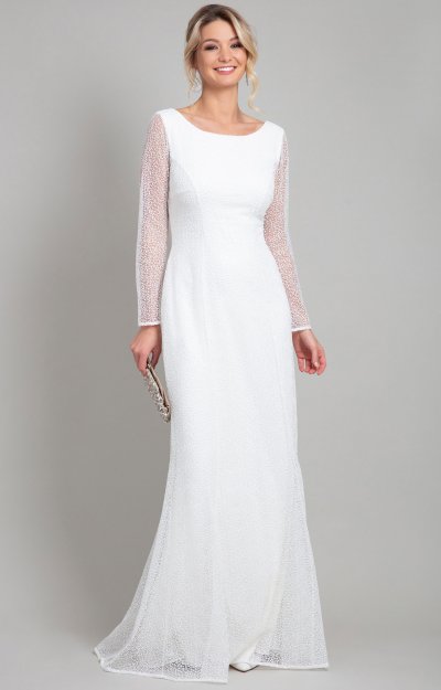 Iris Gown (Sparkle White) by Alie Street