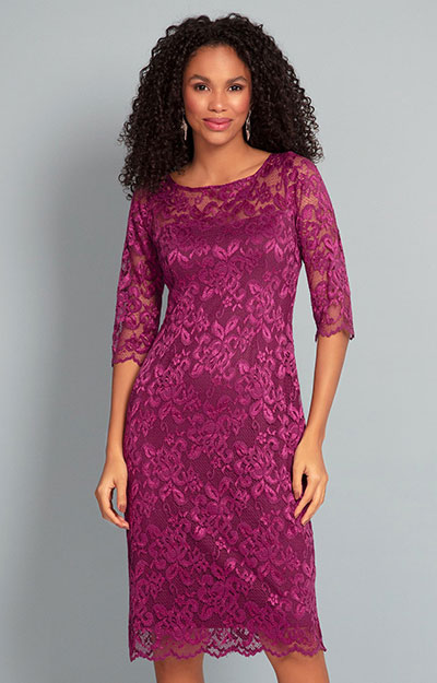 Lila Dress Orchid Pink by Alie Street
