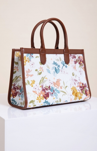 Ashbourne Handbag (Vintage Florals) by Alie Street