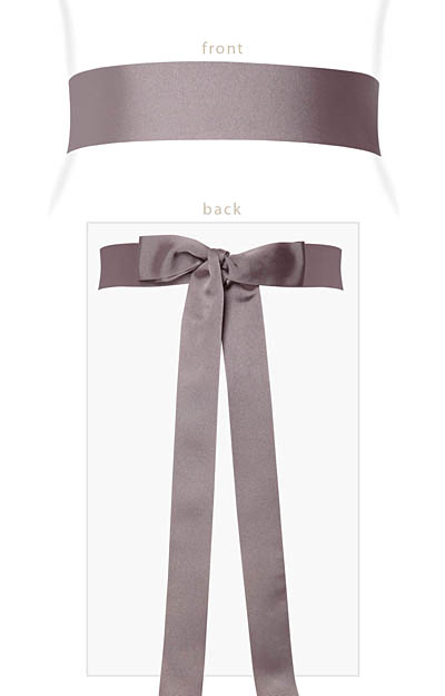 Grosgrain Ribbon Sash (Dusk) by Alie Street