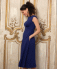 Midikleid Audrey (Eclipse Blau) by Alie Street