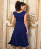 Midikleid Audrey (Eclipse Blau) by Alie Street