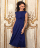 Midikleid Audrey (Eclipse Blau) by Alie Street