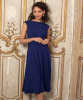 Midikleid Audrey (Eclipse Blau) by Alie Street