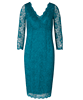 Robe en Dentelle Anya Vert Libellule by Alie Street