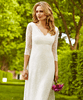 Anya Hochzeitskleid mit Spitze Elfenbein by Alie Street