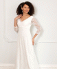 Anya Lace Wedding Gown Ivory by Alie Street