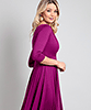 Annie Dress Boysenberry Pink by Alie Street