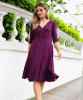 Kleid Annie Bordeaux by Alie Street