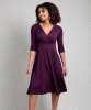 Annie Dress Claret by Alie Street