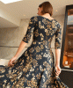 Annie Dress Short (Golden Blossom) by Alie Street